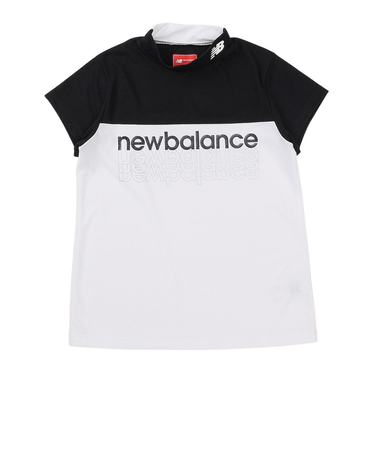ニューバランス（new balance）ゴルフ 半袖 モックネック シャツ 012-6166503-010