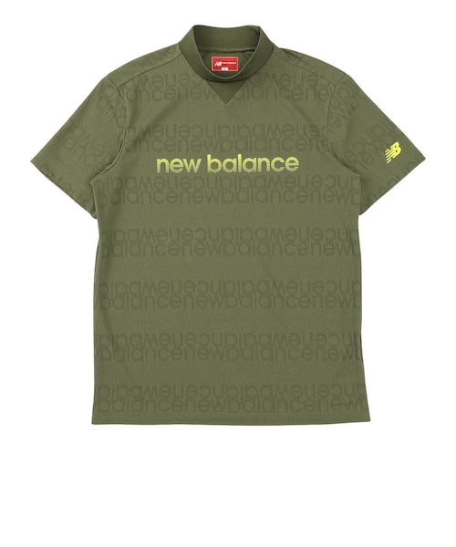 ニューバランス（new balance）ゴルフウェア 半袖 モックネック シャツ