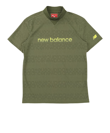 ニューバランス（new balance）ゴルフ 半袖 モックネック シャツ 012-6166005-180