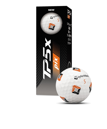 テーラーメイド（TAYLORMADE）ゴルフボール TP5X PIX 26 JPN 3b 2026年モデル スリーブ(3個入り)