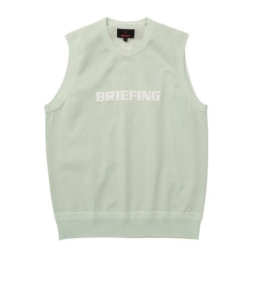 ブリーフィング（BRIEFING）ゴルフウェア クルーネック ニット ベスト BRG261M15-665