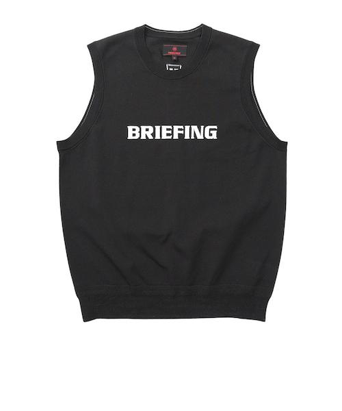 ブリーフィング（BRIEFING）ゴルフウェア クルーネック ニット ベスト