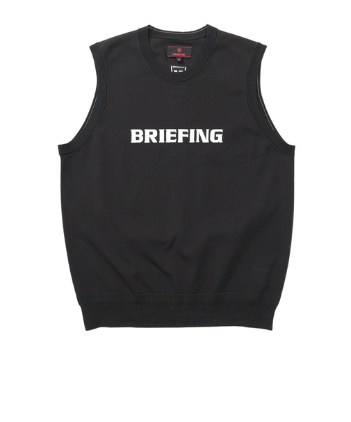 ブリーフィング（BRIEFING）ゴルフウェア クルーネック ニット ベスト BRG261M15-010