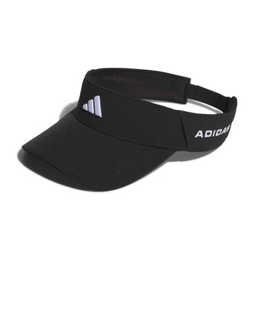 アディダス（adidas）帽子 CLIMACOOL クライマクール サイドロゴ バイザー E0494-KD8834BLK