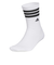 アディダス（adidas）クルー丈 3ST クッションソックス KO387-KF0464WH/BK