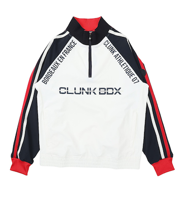 クランク（CLUNK）ゴルフウェア フルダルハーフジップジャケット CL5STY53 NVY