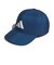 アディダス（adidas）帽子 クライマクール 総柄 スナップバック キャップ TY211-JZ0450BLU