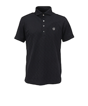 セントアンドリュース（ST.ANDREWS）ゴルフウェア SAロゴジャガード半袖シャツ 042-6160251-010