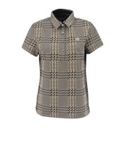 セントアンドリュース（ST.ANDREWS）ゴルフウェア ホースビットチェックジャガード半袖シャツ 043-6160254-040