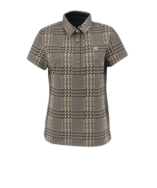 セントアンドリュース（ST.ANDREWS）ゴルフウェア ホースビットチェックジャガード半袖シャツ 043-6160254-040