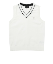 セントアンドリュース（ST.ANDREWS）ゴルフウェア 12G天竺Vネックニットベスト 043-6173252-030