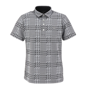 セントアンドリュース（ST.ANDREWS）ゴルフウェア ホースビットチェックジャガード半袖シャツ 042-6160253-030