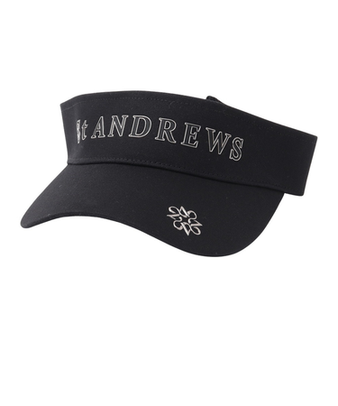 セントアンドリュース（ST.ANDREWS）帽子 ツイルロゴバイザー 042-6987252-010