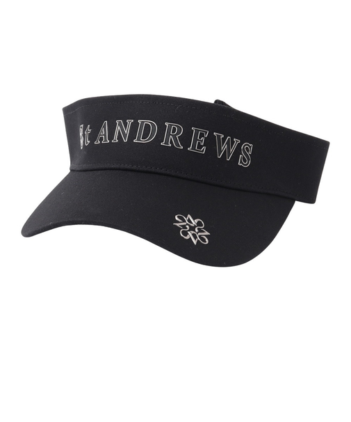 セントアンドリュース（ST.ANDREWS）帽子 ツイルロゴバイザー 042-6987252-010