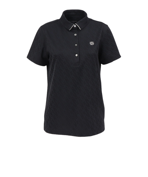 セントアンドリュース（ST.ANDREWS）ゴルフウェア SAロゴジャガード半袖シャツ 043-6160252-010