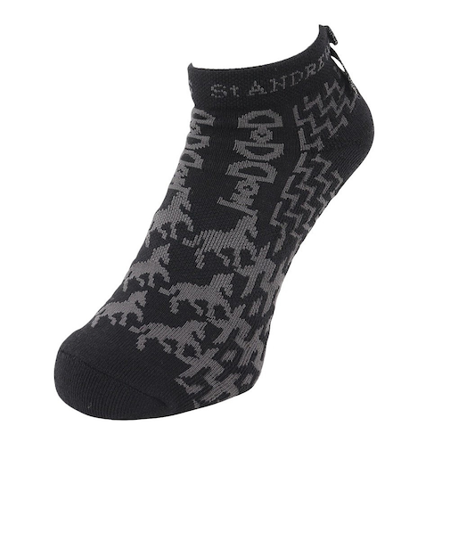 セントアンドリュース（ST.ANDREWS）ホースビットチェック アンクルソックス 042-6186252-010