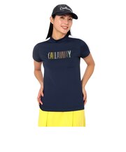 キャロウェイ（CALLAWAY）モックネック レディース ゴルフ 半袖 半袖モックネックシャツラインストーン付 C26134209-1120