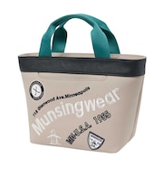 マンシング（MUNSING）カーブロゴ カートバッグ MG6STT43U BG00