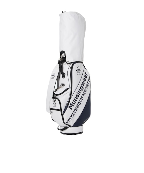 マンシング（MUNSING）9.5型 バイカラーキャディバッグ MG5SCB05M WHNV