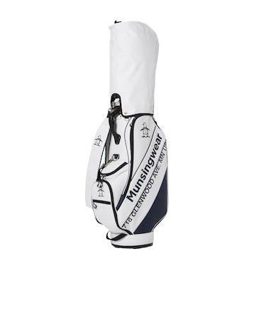 マンシング（MUNSING）9.5型 バイカラーキャディバッグ MG5SCB05M WHNV