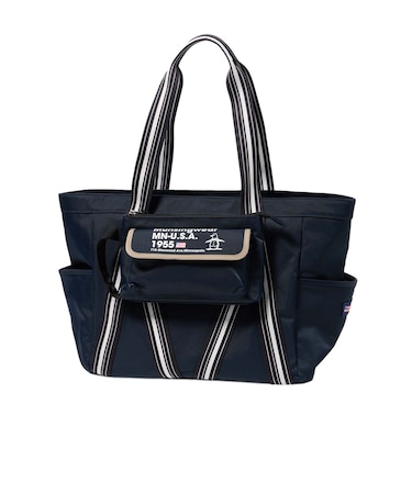 マンシング（MUNSING）ナイロンツイル ジャカードテープ トートバッグ MG6STT01M NV00