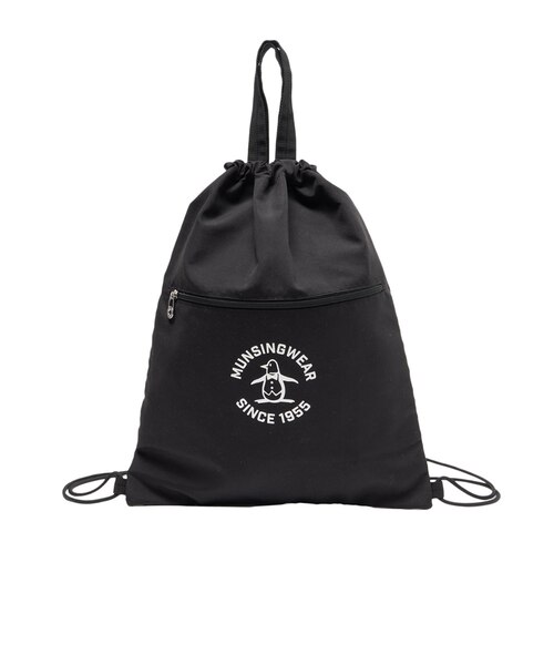 マンシング（MUNSING）巾着シューズケース MG6SBZ20U BK00