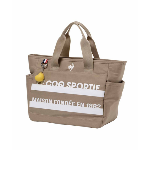 ルコックスポルティフ（lecoqsportif）ボーダーデザイン チャーム付きカートポーチ LG6STT44L BG00