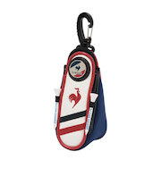 ルコックスポルティフ（lecoqsportif）ゴルフ マグネット開閉ボールホルダー 2個用 LG6SBZ00M WH00