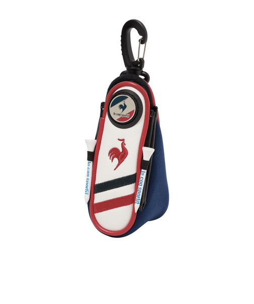 ルコックスポルティフ（lecoqsportif）ゴルフ マグネット開閉ボールホルダー 2個用 LG6SBZ00M WH00
