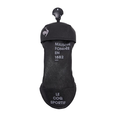 ルコックスポルティフ（lecoqsportif）ゴルフ フユーティリティ用ヘッドカバー LG6SHC40L BK00