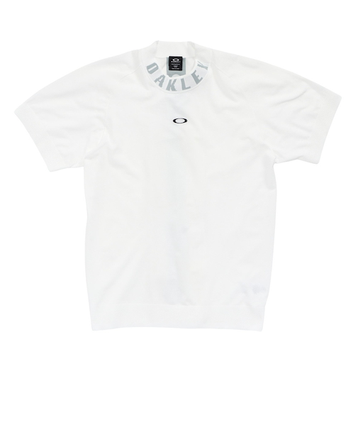 オークリー（OAKLEY）ゴルフ モックネック 半袖 セーター FOA409092-100