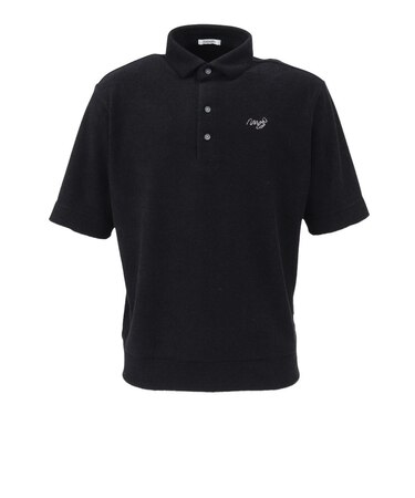 ゴルフウェア パイル半袖ポロシャツ 21-2261340-19