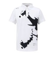 オークリー（OAKLEY）ゴルフウェア スカル ステートメント ボールド 半袖ポロシャツ FOA409087-100