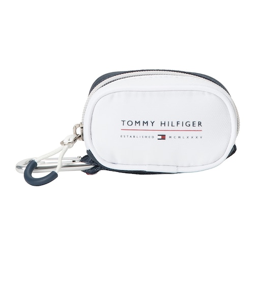 トミーヒルフィガー（TOMMY HILFIGER）ボールポーチ エッセンシャル THMG6SE5-WHT