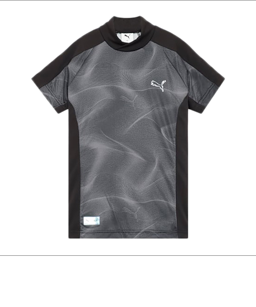 プーマ（PUMA）ゴルフ 半袖 ゴルフ シャドウキャット ジク 半袖 モックネック シャツ 638067-01