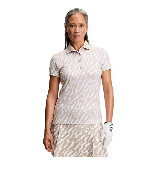 J.LINDEBERG（J.LINDEBERG）ゴルフウェア ツアー テック プリント ポロ 072-25241-26SS-052