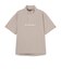 ROSASEN（ROSASEN）モックネック ゴルフ シアサッカー 半袖プルオーバー 044-25344-26SS-052