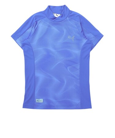 プーマ（PUMA）ゴルフ シャドウキャット ジク 半袖モックネックシャツ 638067-02