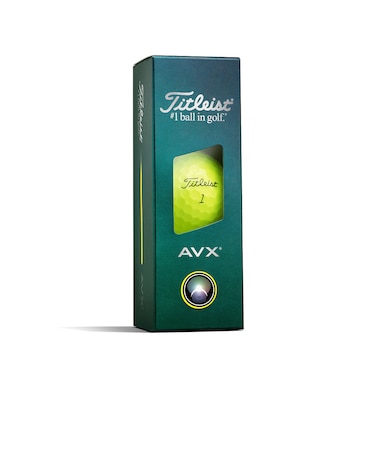 タイトリスト（TITLEIST）ゴルフボール AVX YELLOW 3P T9115S-3PJ スリーブ(3個入り)