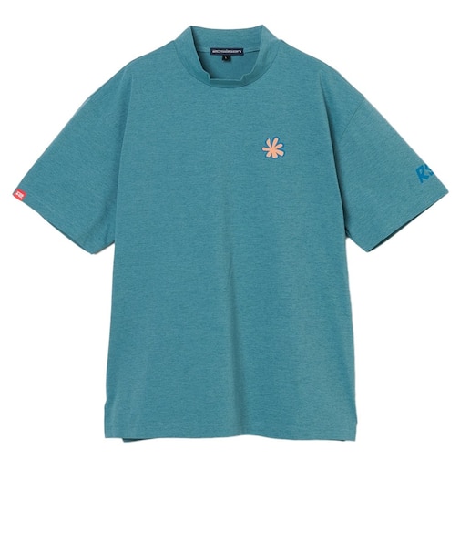 ROSASEN（ROSASEN）ゴルフ ソロナキャラクタ-半袖モックネック 044-25445-26SS-023