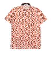ルコックスポルティフ（lecoqsportif）ゴルフウェア ルースタータイル柄半袖シャツ LG6SHS02M OR00
