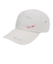 マンシング（MUNSING）帽子 ロゴデザインキャップ MG6SCP01L WH00