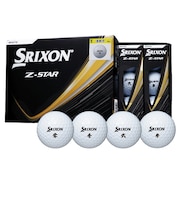 Z-STAR ホワイト 漢数字 ゴルフボール SN ZS9 WH ダース(12個入り)