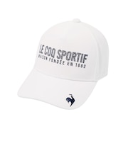ルコックスポルティフ(lecoqsportif)帽子 SUNSCREENロゴキャップ LG6SCP08M WH00