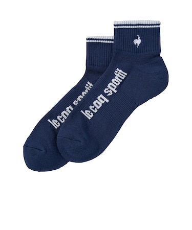 ルコックスポルティフ（lecoqsportif）定番ショート丈ソックス LG5SSO01M NV00