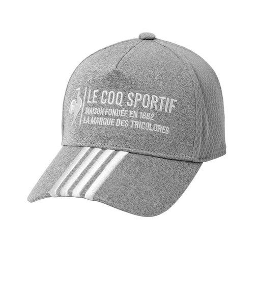 ルコックスポルティフ（lecoqsportif）帽子 FUN AIRキャップ LG6SCP04M GY00
