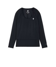 ルコックスポルティフ（lecoqsportif）クルーネックメッシュアンダーシャツ LG6SUD01L NV00