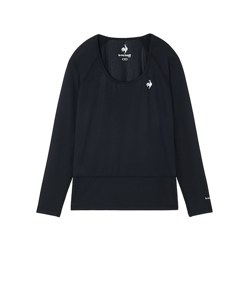 ルコックスポルティフ（lecoqsportif）クルーネックメッシュアンダーシャツ LG6SUD01L NV00