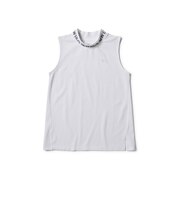 ニューエラ（NEW ERA）ゴルフウェア ノースリーブ ミッドネック Tシャツ Jacquard ロゴ 14859885