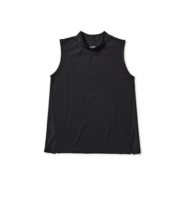 ニューエラ（NEW ERA）ゴルフウェア ノースリーブ ミッドネック Tシャツ Jacquard ロゴ 14859886